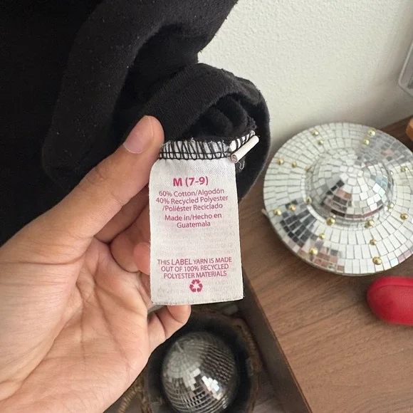 No Boundaries Black Long Sleeve Top Womens M Casual Everyday Basic - Picture 10 of 10